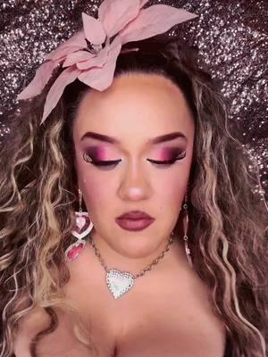 Replying to @Wuornos Forever🔫💪 I’m the same way!! I’m not a valentines person either!! 🩷 #plussizebxrbie #plusizebarbie #makeup #valentinesdaymakeup #pinkmakeup #baddietransition 