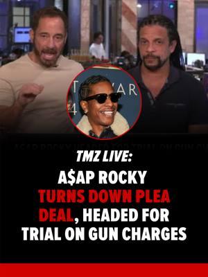 #ASAPRocky is headed for court on gun charges ... after he turned down a plea deal! Harvey and Charles dive into the latest on #TMZLive