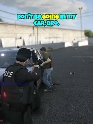 Man with gun takes my cruiser during traffic stop... #lspdfr #gta5 #gta5mods