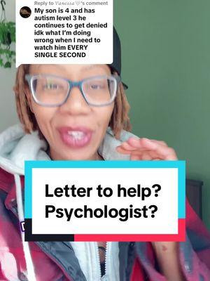 Replying to @𝒱𝒶𝓃𝑒𝓈𝓈𝒶🤍 Maddox’s psychologist wrote a letter and it helped!  I also had his therapist write a letter.  I was told the letter has to come from doctoral level.   Need help with the visit? IHSS Paid Parent Caregiver ebook $7.99 to help  #tiktokpartner #ihss 