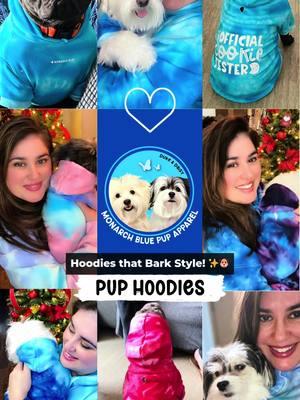 Tie-dye magic for dogs: Hoodies as bold as their bark! 🌈🐕 @Duke & Dora 🩵🩷  #doghoodies #dogapparel #tiedyehoodie #customtiedye #havanese #maltese #havaneseoftiktok #malteseoftiktok #cozyvibes #dogmoms #dogmomsoftiktok #tiedyebiz #beaverton