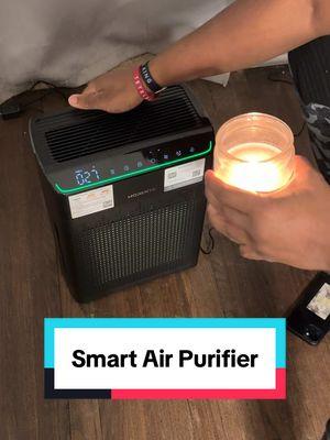 Breathe easy with this smart purifier that adapts to real-time conditions. Enjoy an exclusive 15% discount! 😮‍💨 Experience fast and free shipping. Don’t miss out! Order today and contribute to a cleaner environment. #fyp #hotbox #breatheeasy #allergies #airpurifier #tiktokshopsummersale #flashsale