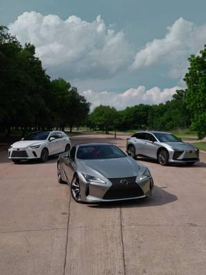 Charged up trio⚡️#lexuslc #lexusrx #lexusrz #hybrid #electrified #cartok #carsoftiktok 