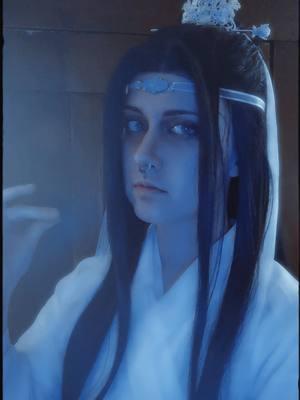 Moments before he uses the silence spell #lanwangji #lanwangjicosplay #lanzhan #lanzhancosplay #mdzs #mdzscosplay #modaozushi #modaozushicosplay #theuntamed 