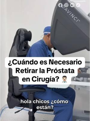 Con más de 1500 cirugías realizadas, puedo decirte que en muchos casos no es necesario retirar la próstata por completo. Cada procedimiento se adapta a las necesidades del paciente, siempre buscando su bienestar. 💪 #parati #doctor #salud #cancerdeprostata 