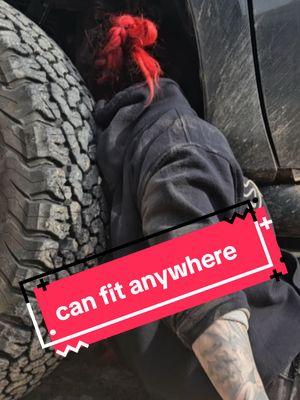 don't tell me I'm too small to do my job 🤣🤣🤣 #cargirl #femalemechanic #toyotatech #mechanicsoftiktok #FayeHadley 