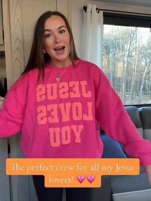 I’m inlove with this sweatshirt!!!  #christian #christaintiktok #christiangirl #jesuslovesyou #jesus #crewneck #pullover #christaintiktokerforchrist #christianootd #christiangirltiktok 