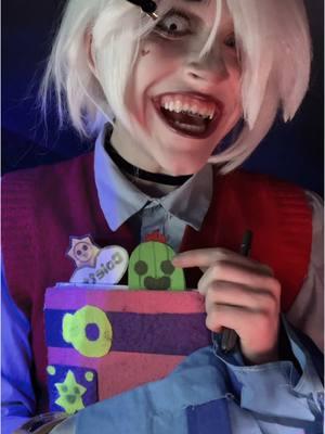 boo!! Don't write anything about teeth, I know they are bad#cosplay #makeup #brawlstarstiktok #brawl_stars #colette #edgar #brawler #колетт #бравлстарс #косплей #colettecosplay 