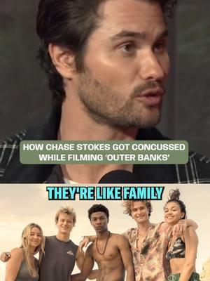 What 'Outer Banks' and its cast means to Chase Stokes, and how he got concussed while filming one of the seasons of the hit show. See Chase in his new film 'Valiant One', which is in theaters starting on January 31! #chasestokes #madisonbailey #madelyncline #outerbanks #jonathandaviss