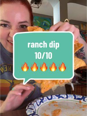 10/10 Whaaaaat! Kinders Ranch Dip! #ranch #ranchdip #snacks 