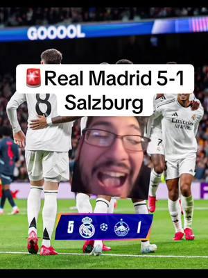 🚨Real Madrid 5-1 Salzburg #madrid #halamadrid #realmadrid #salzburg #championsleague #ucl #mbappe #kylianmbappé #viniciusjunior #vini #viniciusjr #vinicius #vinijr #rodrygo #rodrygogoes #fedevalverde #brest #asencio #rudiger #valverde #perez #davies #mendy #raulasencio #alphonsodavies #bayernmunich #bayern #florentinoperez #florentino #futbol #futboltiktok #football #footballtiktok #Soccer #soccertiktok #fyp #tapiaa__ 