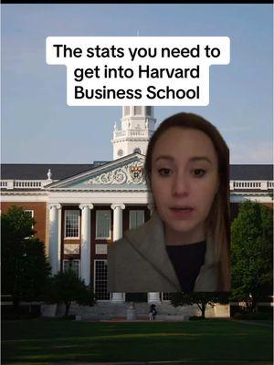 There’s no one gmat score or gpa that’s going to guarantee you get into Harvard business school or guarantee you’ll get cut #hbs #mba #mbadegree #businessschool #bschool 