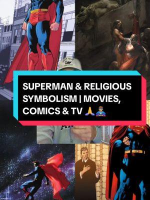 Superman media has constantly used religious symbolism to tell stories and deeper themes for the last few decades - it's not a new concept, it's a core of the characters mythology 🙏🦸‍♂️ #superman #manofsteel #supermanlegacy #jamesgunn #zacksnyder #dcu #dceu #zsjl #bvs #kingdomcome #allstarsuperman #dccomics #comictok #filmtok #movietok #religion #symbolism #whattowatch #movienews #clarkkent #smallville #supermancomics 