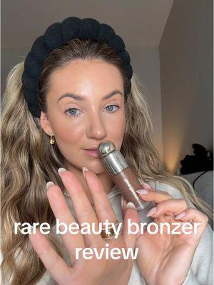 I’m obsessssed!!!! @Rare Beauty #rarebeautybronzer #productreview #makeupartist #contour #liquidbronzer 