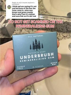 Replying to @mj's insane asylum correct listing linked 👍🏻 any other link on tiktok is a fake #underbrushgum #gum #remineralizinggum #remineralizeyourteeth #teeth #tiktokshopcreatorpicks 