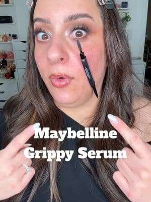 @Maybelline NY This Grippy Serum has me lookin so good  #maybellinegrippyserum #newmakeup #grippingprimer #makeupprimer #affordablemakeup #viralmakeupproducts 