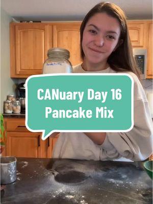 When ready to make: 2 cups dry mix  1 egg 1 cup milk 3 tbsp melted butter 1 tsp vanilla #homesteadkitchen #canningandpreserving #cooklikeahomesteader #simplerecipe #ingredientsmatter #homecooking #pancakerecipe #pancakemix #CapCut 