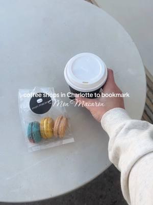 coffee shops in Charlotte, NC ☕️✨ @Mon Macaron #charlotte #charlottenc #northcarolina #microinfluencer #coffee #coffeetiktok #coffeeshop #birkdalevillage #lakenorman #shopping #explore 