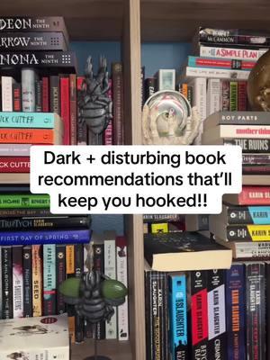 Dark and disturbing book recs!! #horrorbooks #disturbingbooks #bookrecommendations #BookTok #bakerreads 