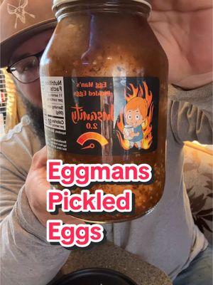 Let’s try out @Egg Man’s Pickled Eggs Ghost Pepper, Carolina Reaper, and Insanity 2.0 🔥🔥🔥 #pickledeggs #pickled #eggs #snacks #challenge #bluecollarlivin #spicy 