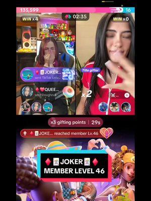 Salvaje el patron de la casa @♦️🃏JOKER🃏♦️ Thank you for your Member level 46 with Me BOSS. #wildcardteam♦️ #toptiktokcreators #mostexpensivegiftontiktok #batallasdivertidas #bestbattlesontiktok #funbattles #tiktokuniverse 