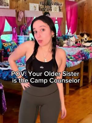 you guys don’t know how much of a LEGEND my sister is.  @lemme  #fyp #camp #sleepawaycamp #summercamp #sisters #jewish #nyc #murrayhill #longisland #westchester #florida #newjersey 