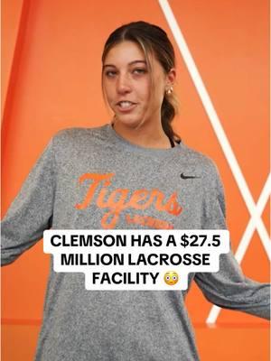 Clemson might have the BEST lacrosse facility in the country 💯 (presented by @stxwlax) #lacrosse #lacrossehighlights #lax #sports #clemson 