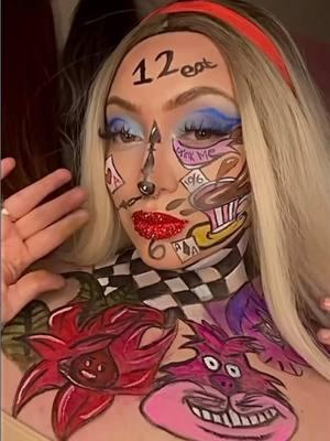 Alice and the wonderland ❤️ #fyp #fypシ #fypage #fypシ゚viral #fyppppppppppppppppppppppp #makeup #makeuptutorial #makeupartistcheck #foryoupage #fup #fupシ #aliceinwonderland #aliceandthewonderland 