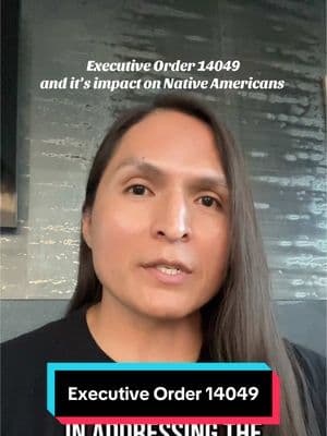 Executive Order 14049 and its impact on Native Americans #fyp #nativetiktok #nativeamerican #education 