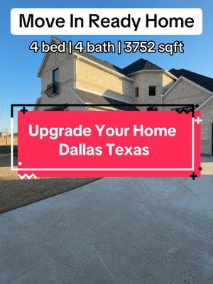 Let’s Take A Tour inside Beautiful New Construction Home near Dallas Texas #dallashomes #texashomes #texasrealtor #dallasrealtor #buyingahouse #newhome #homesforsale🏠🔑 #houseoftiktok #movetotexas 