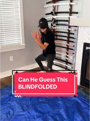 Can He Guess These? #guess #blindfold #blindguess #cool #skates #interesting #randomcontent 