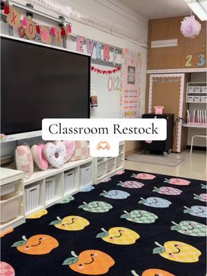 Restock my classroom with me!! 💕💕  @target @Alani Nutrition #teacher #teachersoftiktok #restock #classroomdecor 