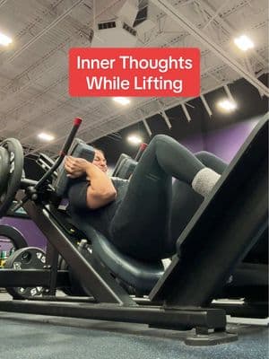 I did indeed end up doing an extra rep 🥲 . . . #gymtalk #mindset #innerthoughts #hacksquat 