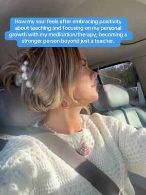 In a world filled with negativity surrounding teaching, I want to remind you that it could be your school site or district influencing your experience. (thankfully not my case!) Prioritize your mental health, make changes if necessary, and focus on blocking out the negativity. #teachersoftiktok #teacherlife #MentalHealth #prozacnation #fyp #studentteacher #studenteaching #teaching #elementaryteacher #teacher 