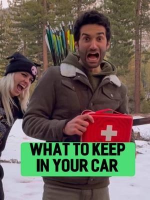 WHAT’S IN YOUR CAR? 🚗 🗡️  - - - - #nature #survival #camping #howto #howitsmade #archery #adventure #lotr #cosplay #yugioh #comedy #funnyreels