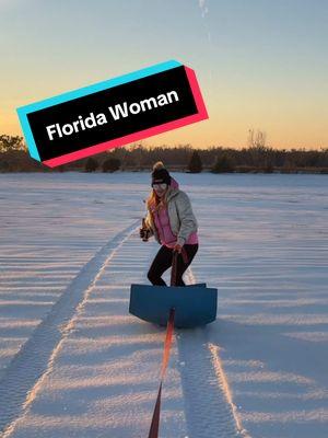 What a time in the Sunshine State. ☀️❄️ . . . #fun #florida #floridasnow #sunshine #fyp #foryou  #floridacheck #floridawoman #justjokes #justforfun 