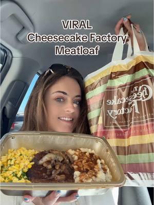 VIRAL Cheesecake Factory Meatloaf 🏭🥩🤎 #cheesecakefactory #cheesecakefactorymukbang #cheesecakefactorygirl #cheesecakefactorymenu #meatloaf #famousmeatloaf #cheesecakefactorymeatloaf #viralfood #foodreview #Foodie #famousfactorymeatloaf 