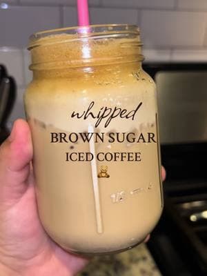 Recipe🧸🤎 Nescafé Iced Instant Coffee • 1tbsp Brown Sugar • 1tbsp Warm Water • 2oz SHAKE SHAKE SHAKE Crushed Ice Almond milk Splash of Sweet Cream Stir & Enjoy! #icedcoffee #whippedcoffee #brownsugarcoffee #coffeetiktok #coffeetok #easycoffeerecipe #fypシ #fyp #fypシ゚viral #viral #smallcontentcreator #sahm #recipes #recipesoftiktok  #nescafeice @Nescafe USA 