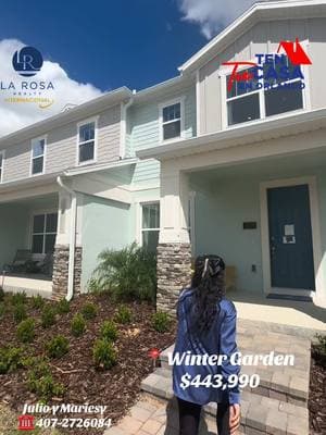 📍Winter Garden🚨Townhome con excelentes escuelas en la comunidad (Elementary y Middle School). 🏠 1,729 Sq Ft/ 3 habitaciones/ 2.5 baños/ 2 puestos de garage/ patio.  ✔️No CDD.  ✔️A pocos minutos de Disney y con acceso cercano a la 429. ✔️ Comunidad con restaurantes, supermercados, hospital y todo tipo de áreas comerciales en los alrededores. Julio Peña y Mariesy Dávila La Rosa Realty Internacional 📱Contáctanos al 407-2726084 y 407-5484718 📍1420 Celebration Blvd, Suite 104. Celebration, FL 34747. #CasasenFlorida #Casasnuevas #CasasenDavenport #CasasenLakeland #CasasenWinterHaven #CasasenOrlando #casasensaintcloud #RealtorenOrlando #Realtor #Asesorinmobiliario #propiedadesvacacionales #championsgate #Casasenkissimmee #vacacionesenorlando #Liveinflorida #Orlando #OrlandoRealtor #Realestatelife #luxuryhomes #windermere #Disney #universal #CasasenClermont #CasasenWinterGarden  #agentedebienesraices #Townhomes #CasasenApopka #CasasenSanford #CasasenDeltona #CasasenCelebration