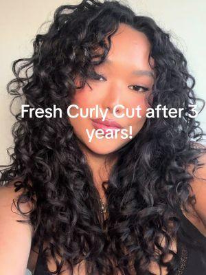 It's been over a decade of me fully embracing my curls. From going to the salon for hours in elementary and middle school getting a straight perm bc I didn't know how to love my curly hair to fully fully loving my hair and not hiding it. We hold so much in our hair. I haven't been taking much care of myself because my mental health tanked the past few years. But this year I'm dedicated to picking myself back up and allowing myself to feel seen Thank you @J O R D A N for the best haircut of my life!!  #curlycut #curlyhairstyles #curlspecialist #lacurlyhairspecialist #fyp 