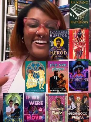 My most anticipated releases of 2025  #newbooks #anticipatedreads2025 #newreleases #katabasis #oathbound #cemeteryboys #medievallyblonde #kancrum #nightbloodprince 