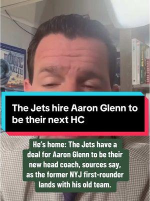 A move now celebrated by countless #Jets legends, the #Lions DC was the team’s top choice. He’s thanked the #Saints and accepted #NYJ. #aaronglenn #aaronrodgers 