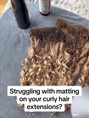 Struggling with matting on your curly hair extensions? Here's how to keep them looking fresh: ✨ Deep condition – Treat them like your own curls and give them some TLC with a hydrating deep conditioner. ✨ Proper storage – Store them in a silk or satin bag to prevent friction and tangling. ✨ Regular maintenance – Detangle gently and wash as needed to keep them soft and defined. Show your extensions some love, and they'll keep slaying for the long haul! 💕 #CurlyHairExtensions #HairCareTips #Bebonia