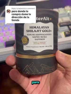 Replying to @belensita #shilajit #testosteronebooster Los resultados pueden variar, consulta a tu medico antes de usar este producto **Results may vary, do your own research** #menhealth 