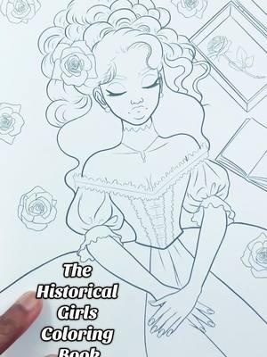 A little Regency Era face beat          The Historical Girls Coloring Book #colortok coloring #art #artist #fyp #foryou #coloringbook #colorwithme #outline #regencycore #sharpie #creatorsearchinsights #colorpencil #prismacolor #character #markers #arrtx #copic #ValentinesDay #perioddrama #historical #vintage #giftideas #lemonade 