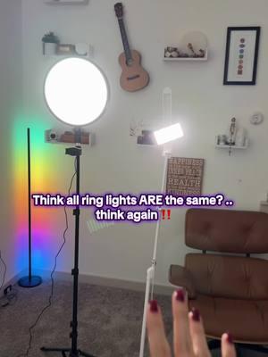 It’s so much brighter 😍 #ringlight #ringlights #contentcreators #contentcreatortips #lighting #giftsforher #spotlightfinds #ugccreator #viralproducts #sunsetsavings #dealsforyoudays #tiktokmademebuyit 