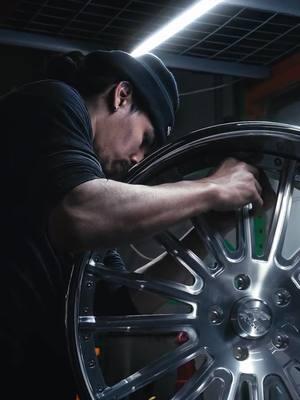 The process behind the magic: #AmaniForged Naldo, finished in Silver Brushed 🔥 #teamamani #wheelwednesday #customwheels #luxurywheels #amaniwheels #americanmade #wheels #chevyimpala #reels #videography #sonyfx30 #colorgrade #wheelwednesday