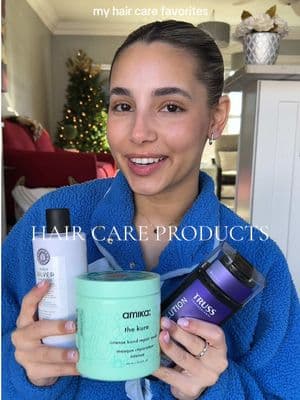 My hair care favorites!! I truly love all of these products ☺️  #hairtok #haircare #HairCareTips #haircareroutine #haircareproducts #haircare101 #hairmask #blondehair #hairoiling #healthyhair #beautyhacks 