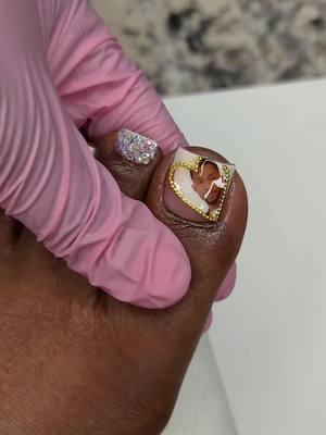 Nun.... put my man on my toes for Valentine's Day 🤭  -----  custom decals visit Www.ceemynails.net  ------  #nailart #nailtech #nailtutorial #application #nailhack #nailtrends #ValentinesDay #fyp #fypnails #explore #naillover #nailvideo