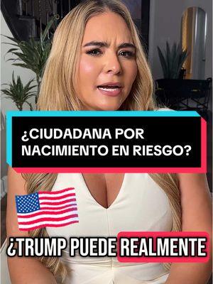 ¿Está en riesgo la ciudadanía por nacimiento? 🚨En este video te explico por qué es poco probable que Trump pueda eliminarla.  #VanessaAlonso #AbogadaMigratoria #BirthrightCitizenship #LatinosEnUSA #NoticiasInmigracion #InmigrantesMexicanos #OrdenEjecutiva 